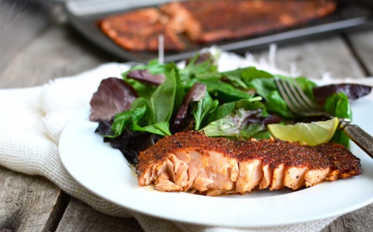 blackened salmon