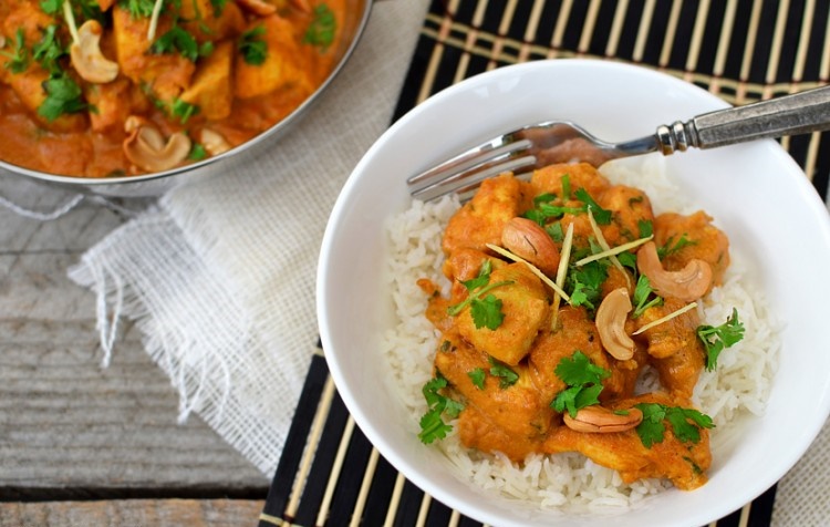 Cashew Chicken Curry