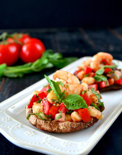 Roasted Portobello with Spicy Shrimp.jpgi